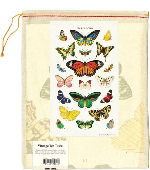 Butterlfies Tea Towel