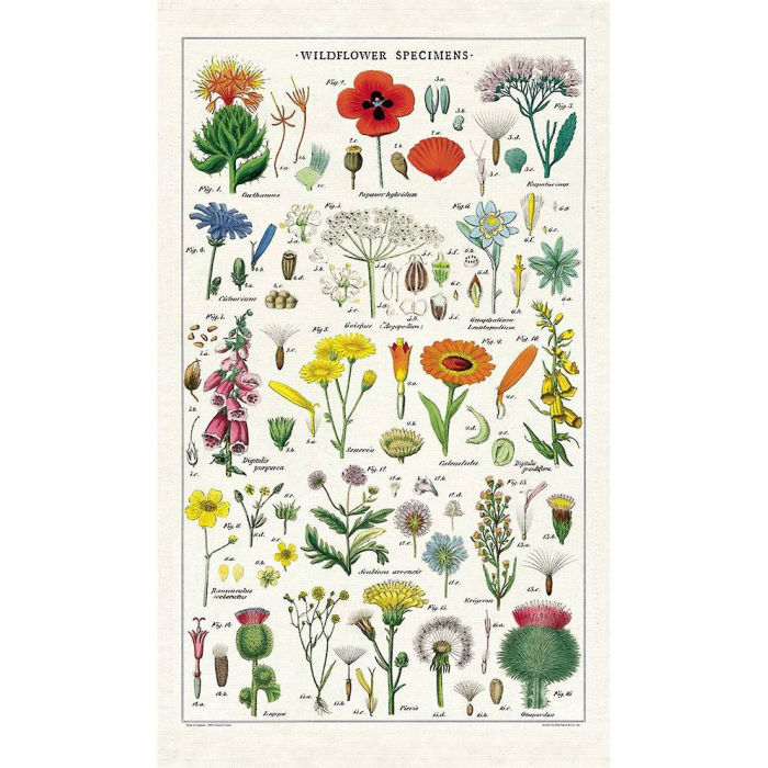 Wildflowers Tea Towel