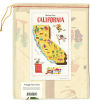 Alternative view 3 of California Map Tea Towel