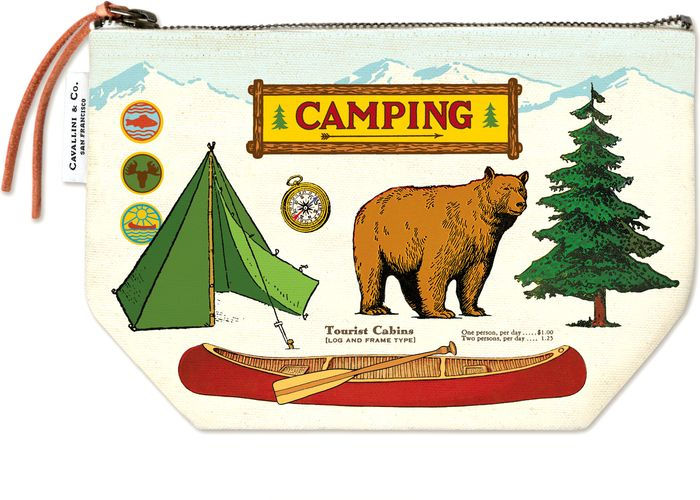 Camping Vintage Pouch by Cavallini & Co. | Barnes & Noble®