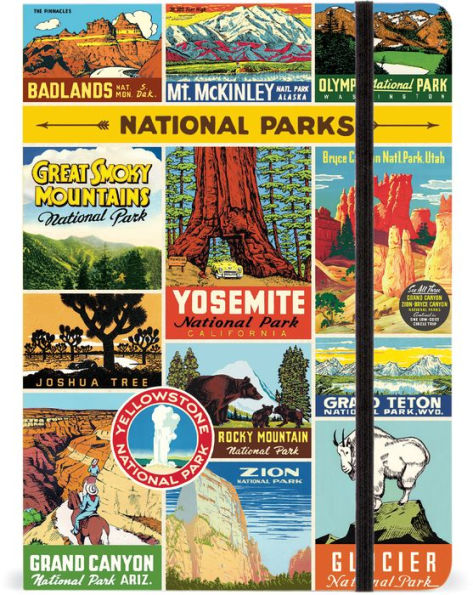 Cavallini Large Notebook - National Parks
