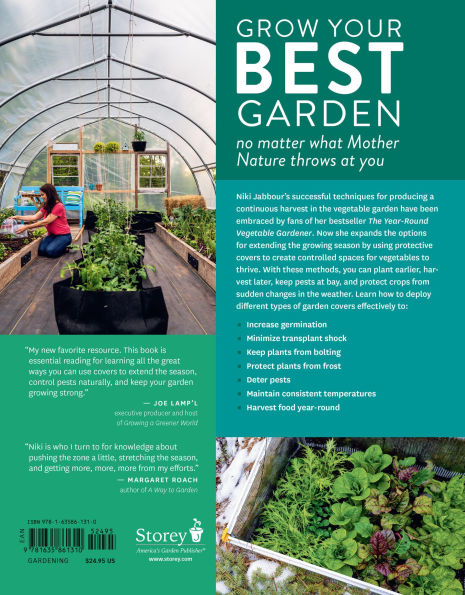 Growing Under Cover: Techniques for a More Productive, Weather-Resistant, Pest-Free Vegetable Garden