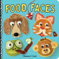 Title: Food Faces: A Board Book, Author: Deanna F. Cook