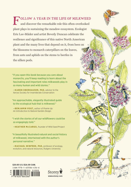 The Milkweed Lands: An Epic Story of One Plant: Its Nature and Ecology