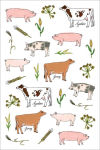 Alternative view 7 of Farm Anatomy Sticker Book: A Julia Rothman Creation; More than 750 Stickers