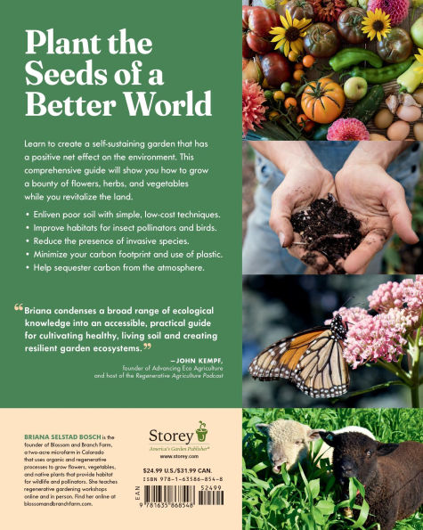 The Regenerative Gardener's Handbook: Essential Techniques for Growing a Garden That Leaves the Land Healthier Than You Found It