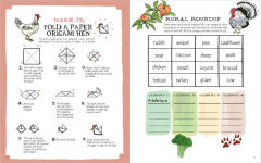 Alternative view 2 of Julia Rothman's Farm Anatomy Activity Book: Match-ups, Word Puzzles, Quizzes, Mazes, Projects, Secret Codes & Lots More