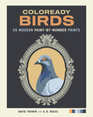Title: Coloready Birds: 20 Modern Paint-by-Number Prints, Author: David Trawin