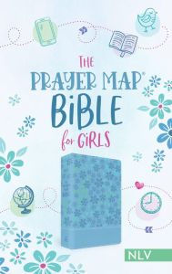 Title: The Prayer Map Bible for Girls NLV [Sky Blue Shimmer], Author: Barbour Publishing