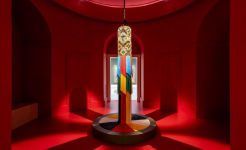 Alternative view 4 of Jeffrey Gibson: the space in which to place me