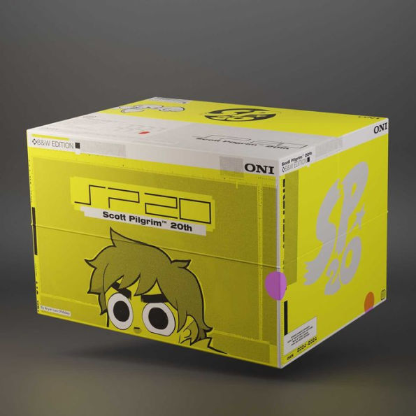 Scott Pilgrim 20th Anniversary B&W Hardcover Box Set