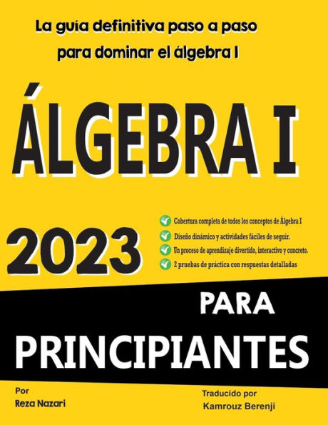 Álgebra I Para Principiantes La Guía Definitiva Paso A Paso Para Dominar El álgebra I Álgebra 8626