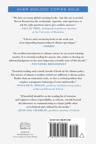 Unsettled (Updated and Expanded Edition): What Climate Science Tells Us, What It Doesn't, and Why It Matters