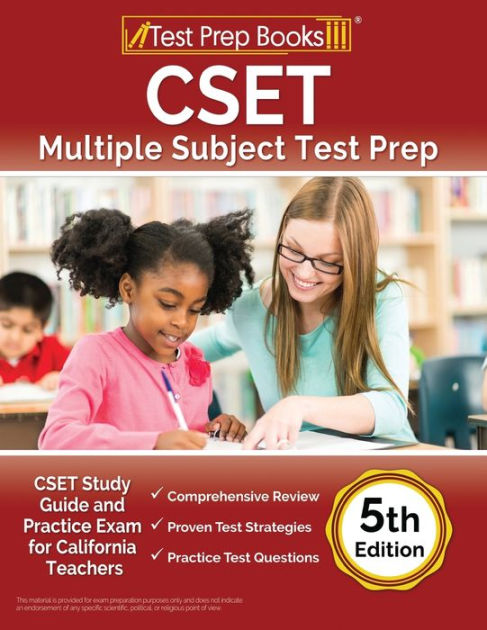 CSET Multiple Subject Test Prep: CSET Study Guide And Practice Exam For ...