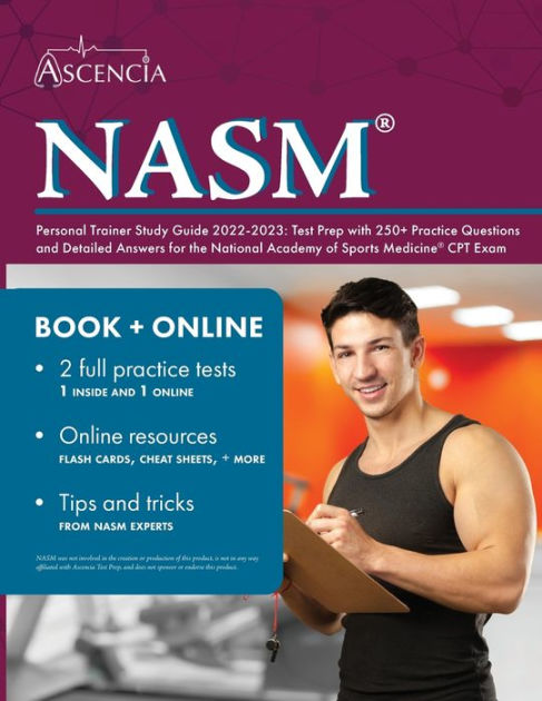 NASM Personal Trainer Study Guide 2022-2023: Test Prep With 250 ...