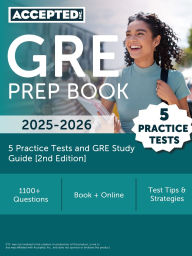 Title: GRE Prep Book 2025-2026: 5 Practice Tests and GRE Study Guide [2nd Edition], Author: G T McDivitt