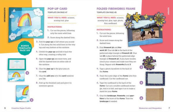 Creative Paper Crafts: 35 Cool, Customizable Projects for Crafty Kids