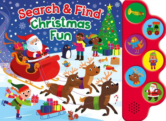 Search & Find Christmas Fun (6-Button Sound Book)