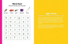 Alternative view 3 of My First Learn-to-Read Preschool Workbook: Practice Pre-Reading Skills with Phonics, Sight Words, and Simple Stories!