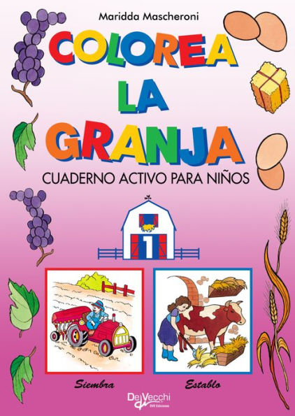 Colorea la granja 1