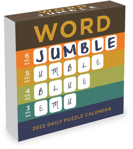 2023 Word Jumble Daily Desktop Calendar by TF Publishing Barnes & Noble®