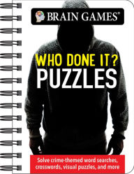 Title: Mini Brain Games Who Done It? Puzzles, Author: PIL