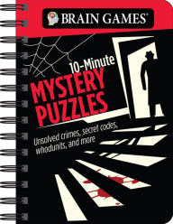 Title: Mini Brain Games 10-min Mystery Puzzles, Author: PIL