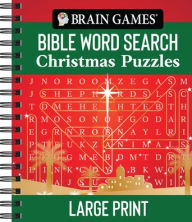 Title: Brain Games - Bible Word Search: Christmas Puzzles - Large Print, Author: Publications International Ltd