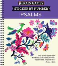 Title: Brain Games Sticker by Number Psalms, Author: PIL
