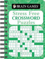 Title: Mini Brain Games Stress Free Crosswords, Author: PIL
