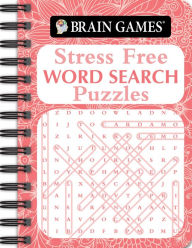 Title: Mini Brain Games Stress Free Word Search, Author: PIL