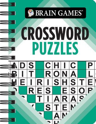 Brain Games - To Go - Crossword Puzzles (Teal)