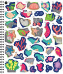 Alternative view 3 of Brain Games Sticker By Number Magical Ocean