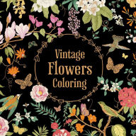 Title: Keepsake Coloring Vintage Flowers, Author: PIL