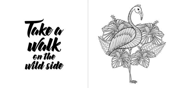 Keespake Coloring Tropical