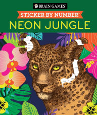 Title: Sticker By Number Neon Jungle, Author: PIL