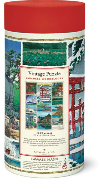 Japanese Woodblocks 1000 piece Puzzle