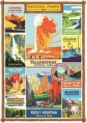 National Parks Stationery Set