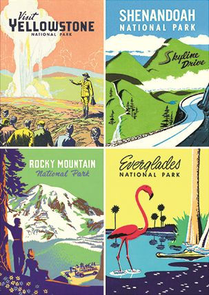 National Parks Stationery Set