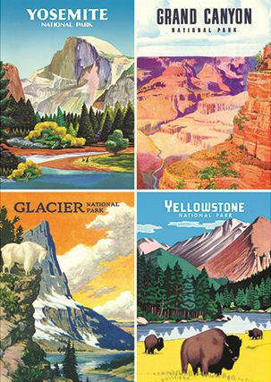 National Parks Stationery Set