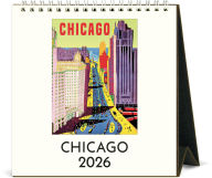 Title: 2026 Cavallini Chicago Desk Calendar