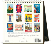 Alternative view 3 of 2026 Cavallini London Desk Calendar