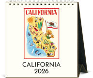 Title: 2026 Cavallini California Desk Calendar
