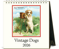 Title: 2026 Cavallini Dogs Desk Calendar