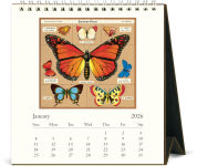 Alternative view 2 of 2026 Cavallini Butterflies Desk Calendar