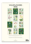 Alternative view 3 of 2026 Cavallini Wildflowers Wall Calendar