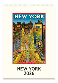 Title: 2026 Cavallini New York Wall Calendar