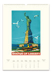 Alternative view 2 of 2026 Cavallini New York Wall Calendar