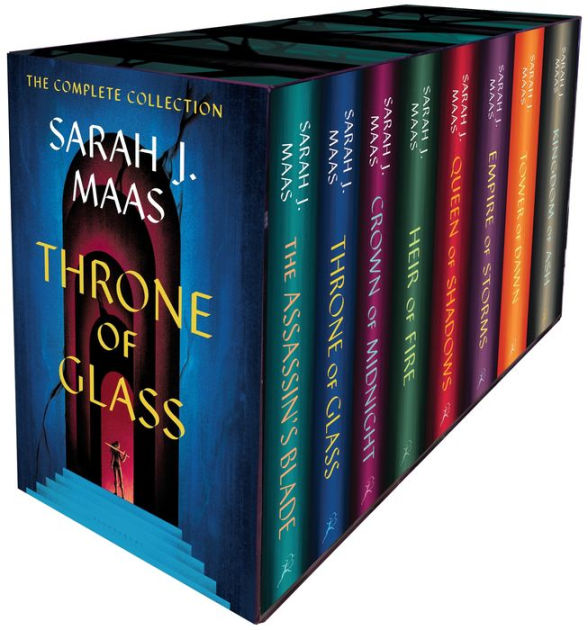 sarah j maas throne of glass box set costco