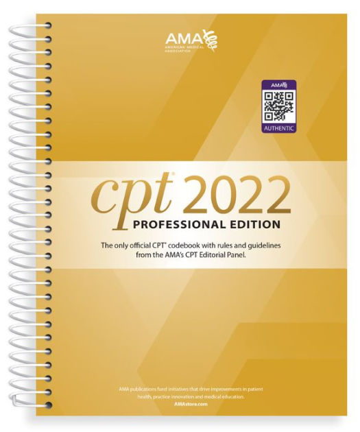 CPT Professional 2022 by American Medical Association eBook Barnes